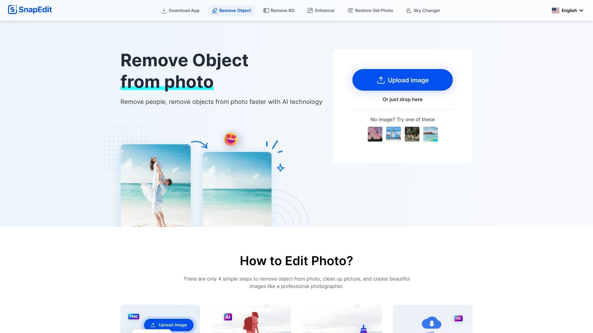 SnapEdit - All-in-one AI Photo Editor screenshot