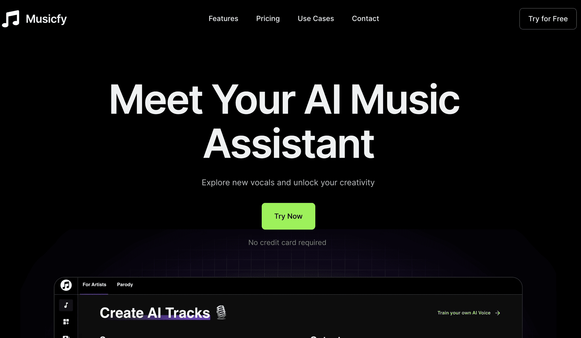 Musicfy screenshot