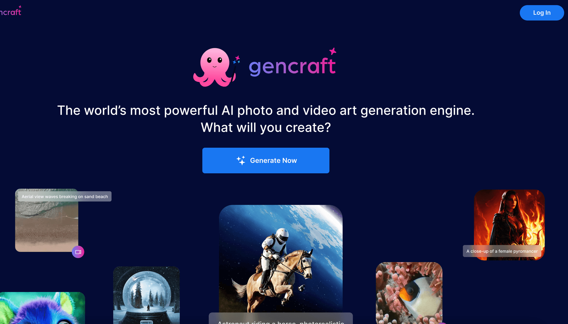 Gencraft screenshot