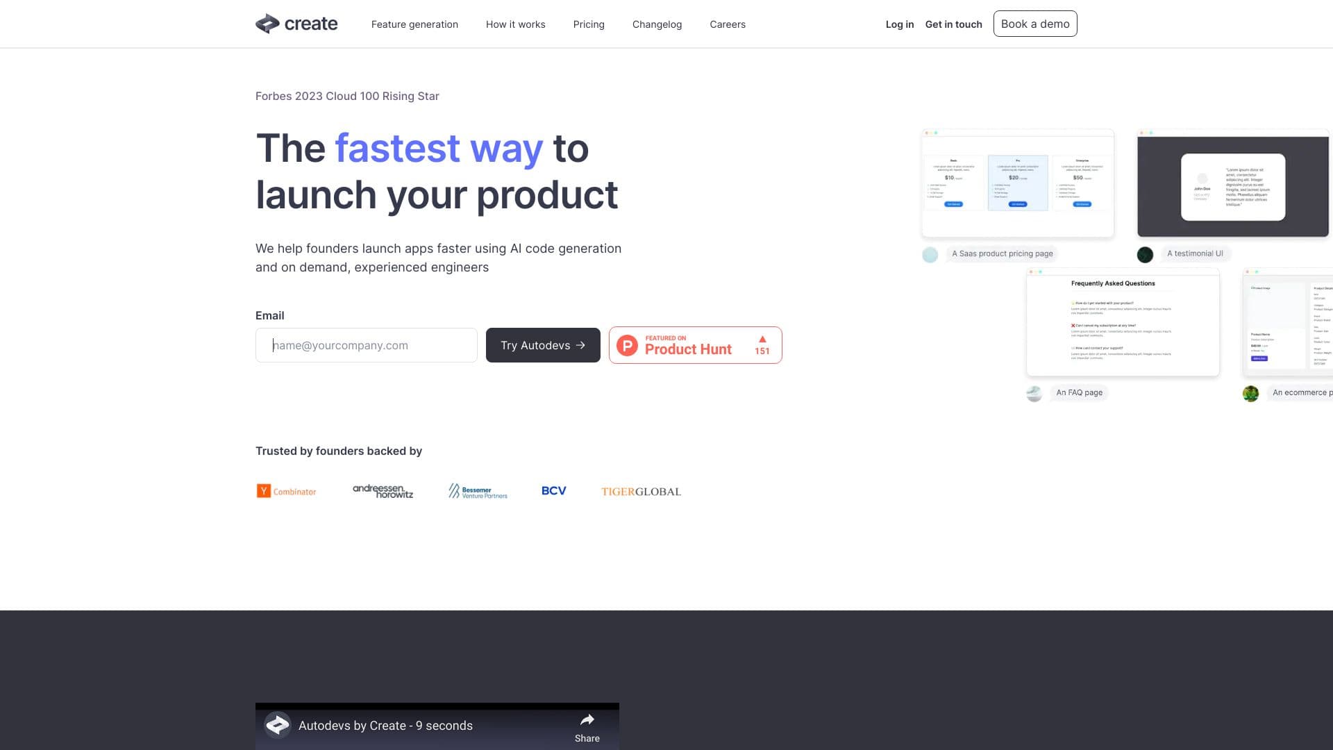 Autodevs by Create screenshot