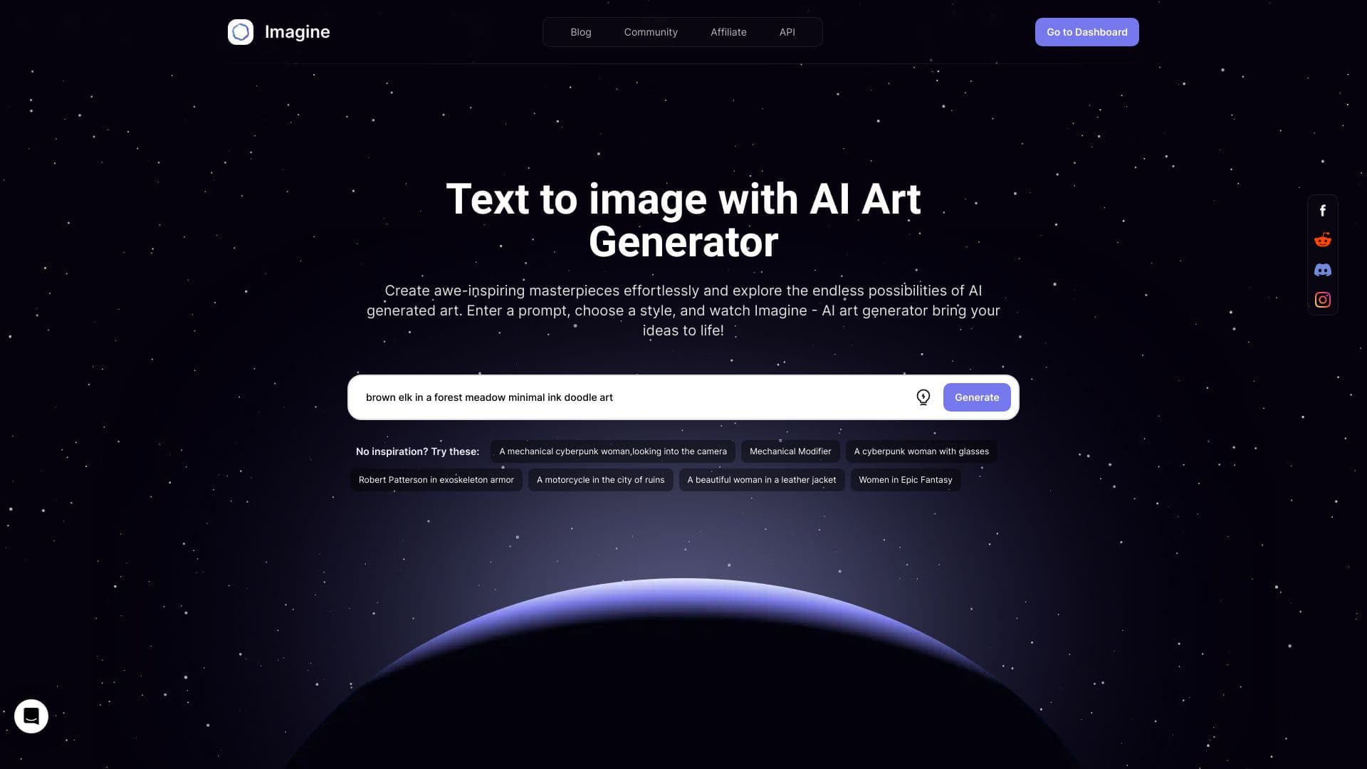Imagine Ai Art Generator screenshot