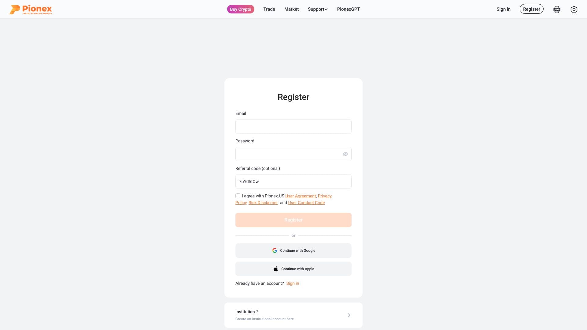 PionexGPT screenshot
