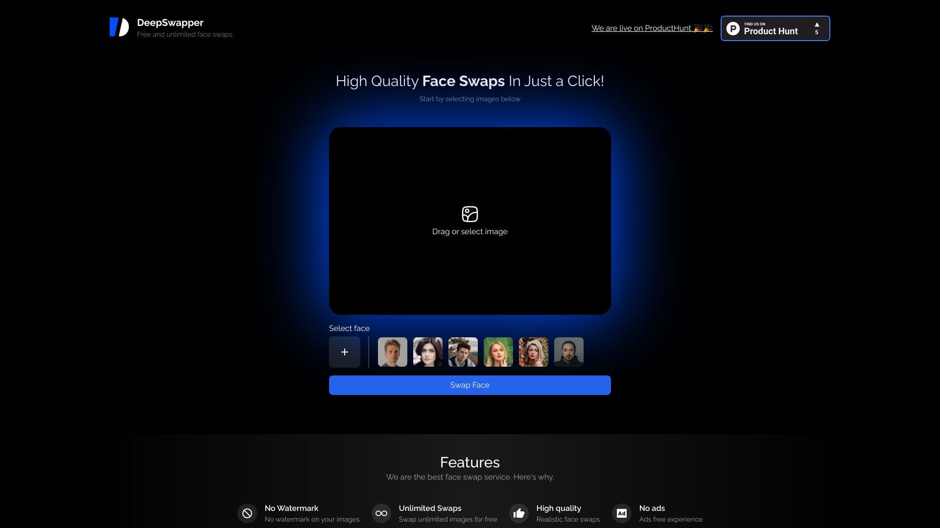 DeepSwapper screenshot
