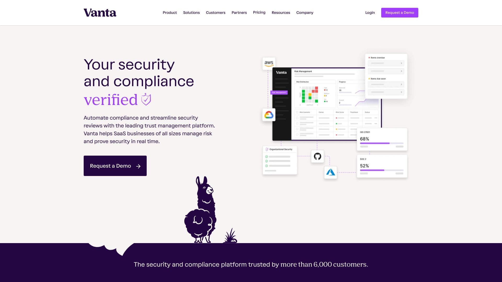 Vanta screenshot