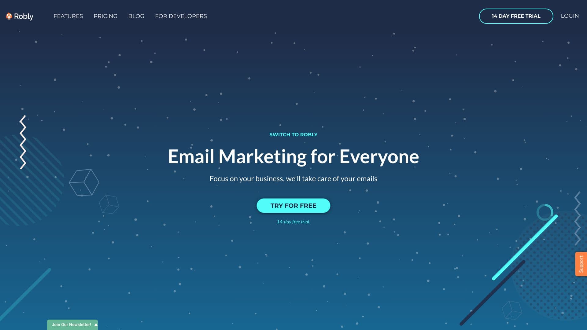 Robly Email Marketing screenshot