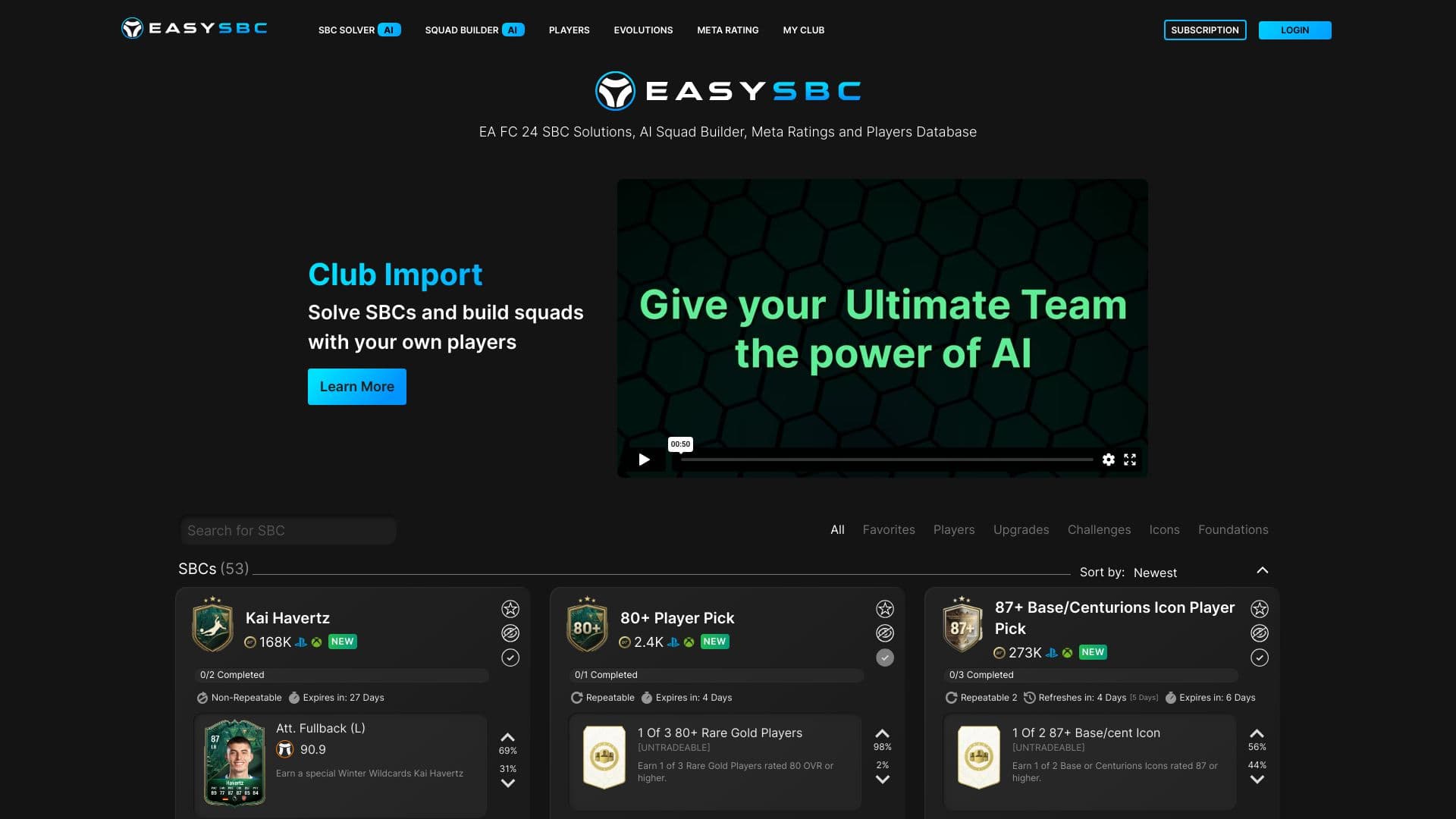 EasySBC screenshot