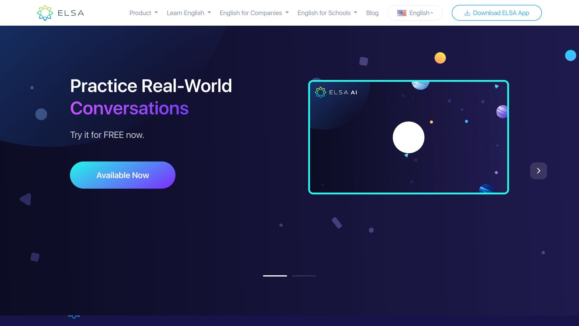 elsaspeak screenshot
