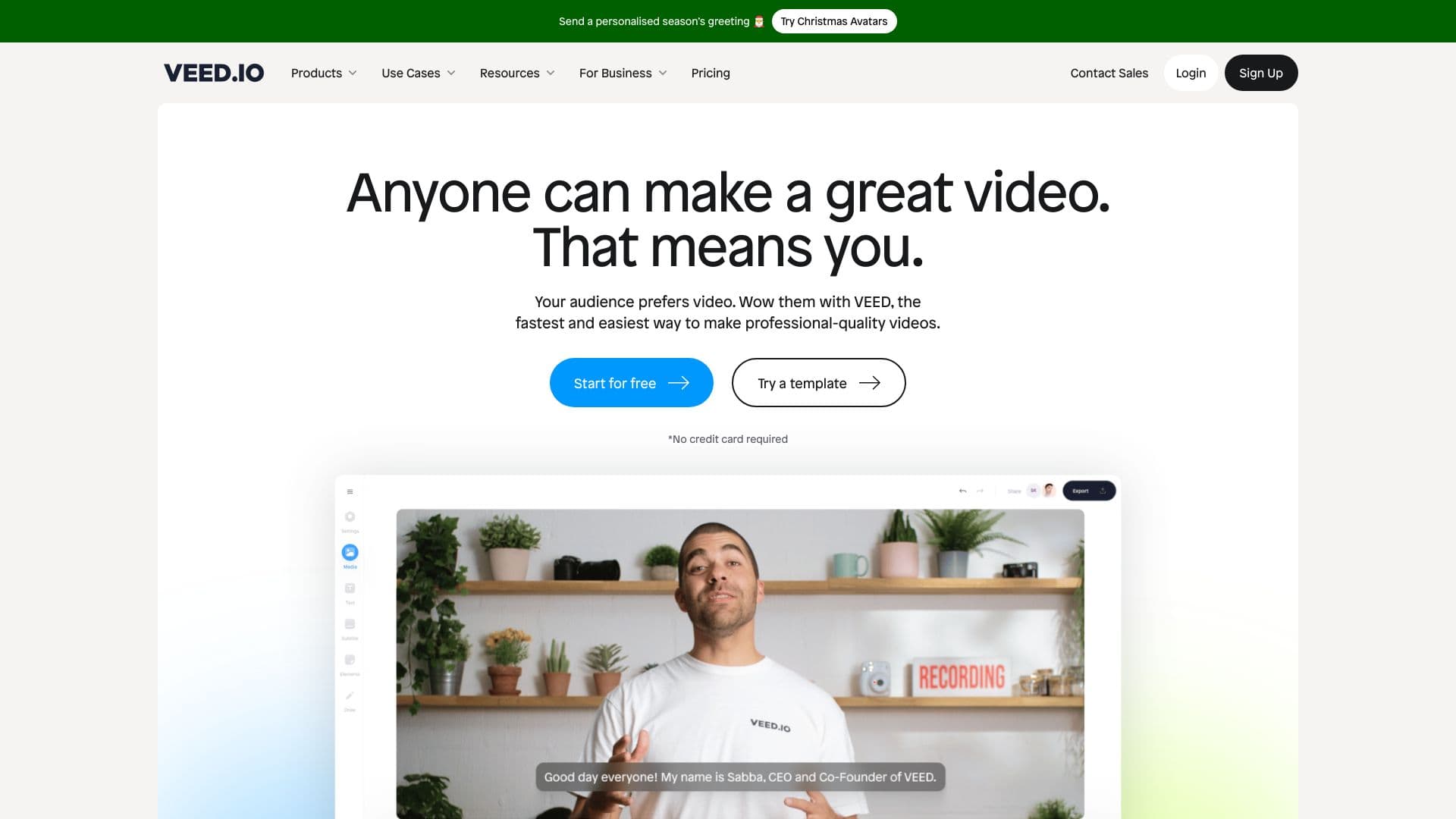 VEED.IO screenshot