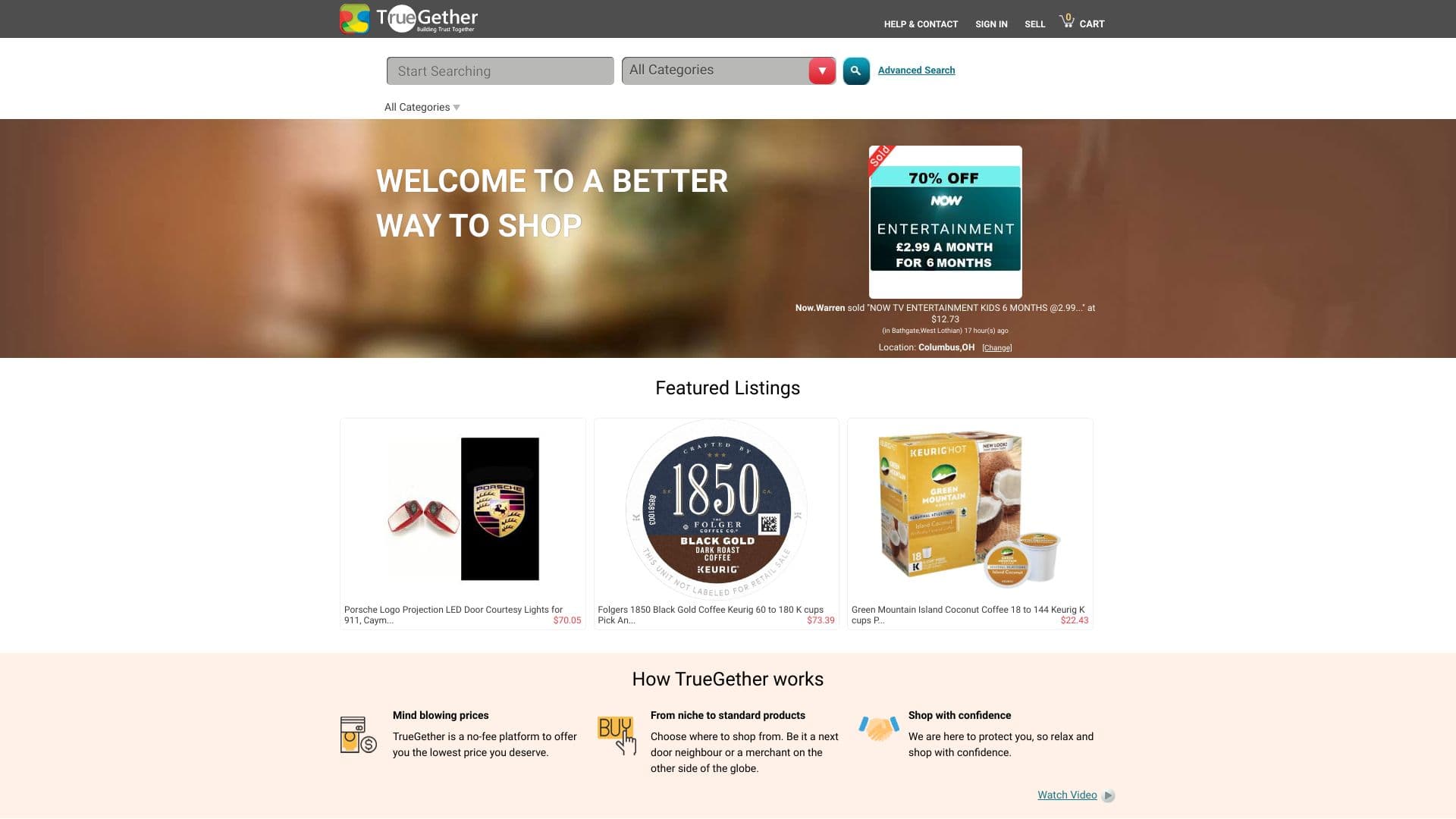 TrueGether screenshot
