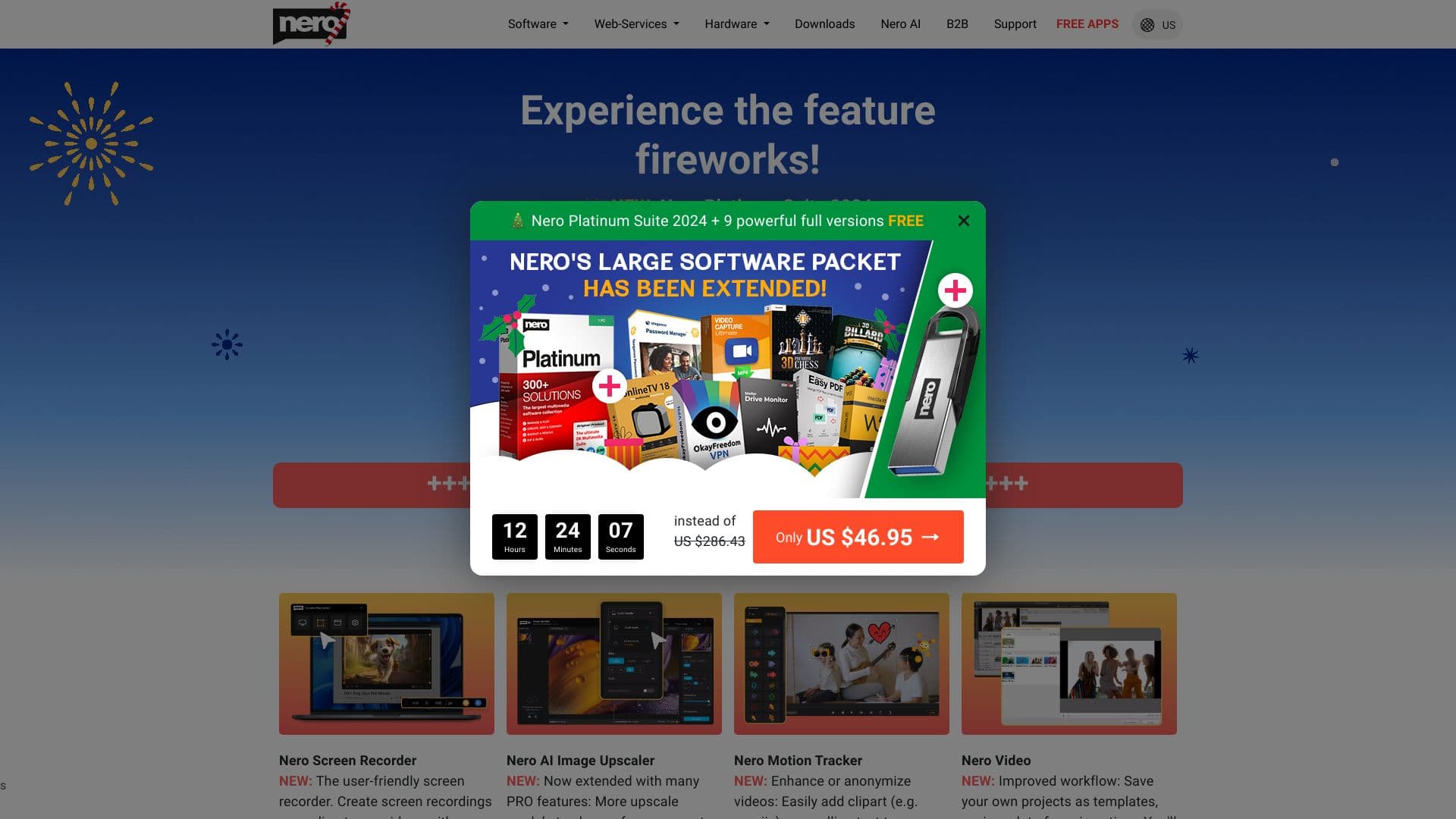 Nero Software screenshot