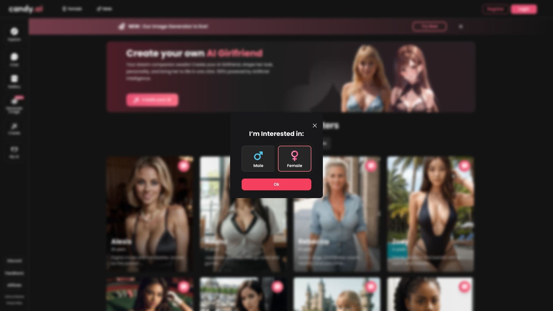 Candy.ai screenshot