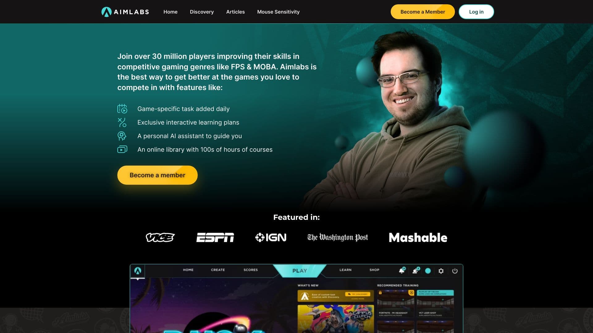 Aimlabs screenshot
