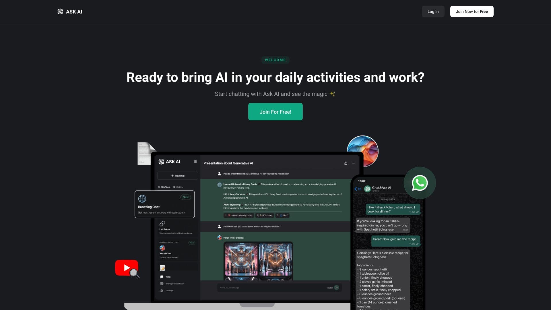 Ask AI - AI Powered Chat Bot Assistant screenshot