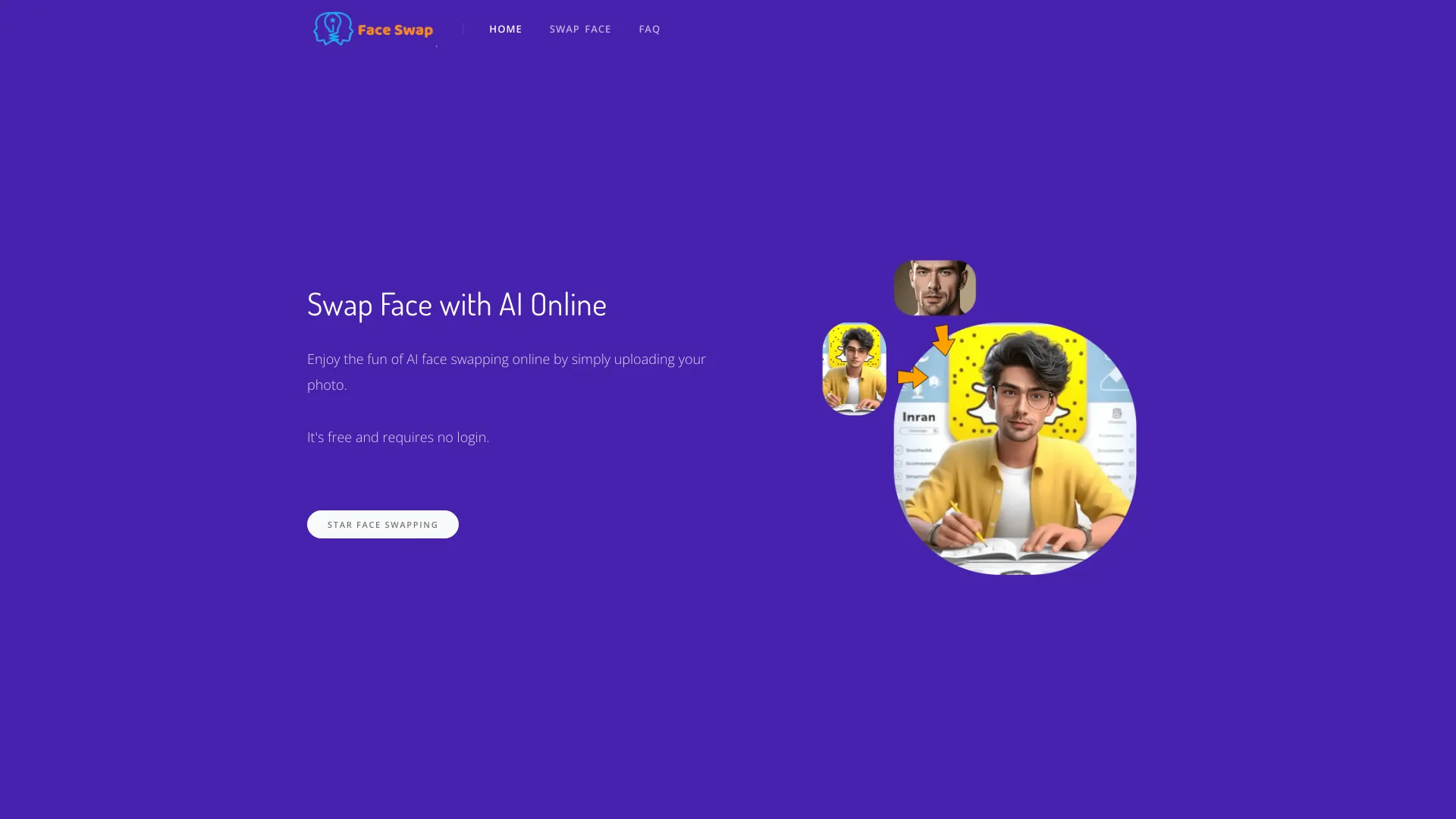AI Face Swap screenshot