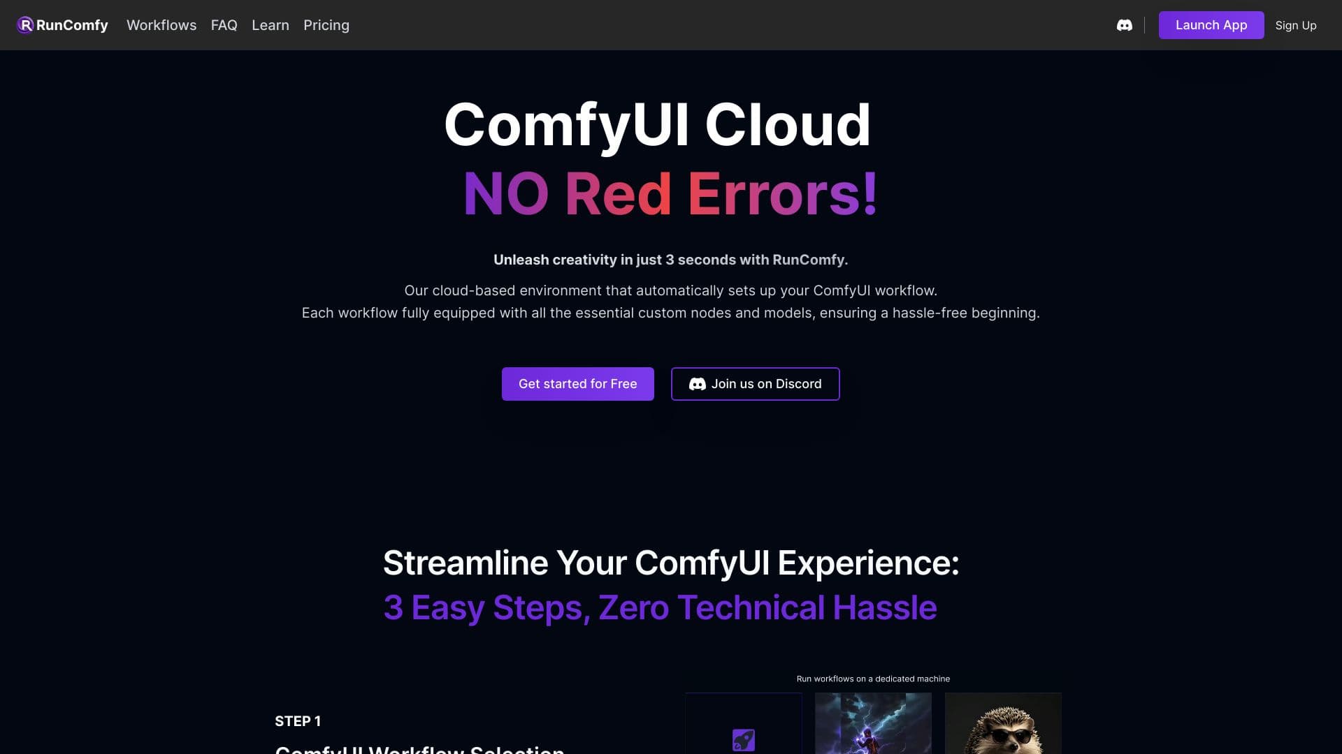 RunComfy screenshot