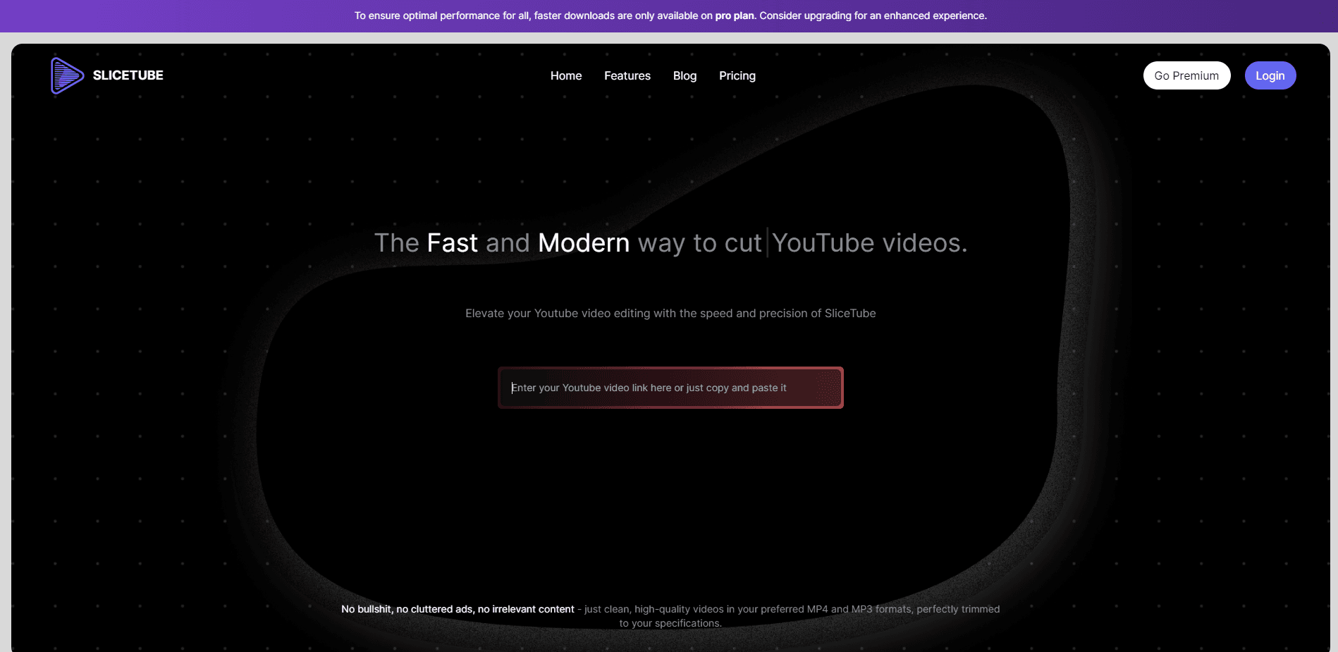 SliceTube screenshot