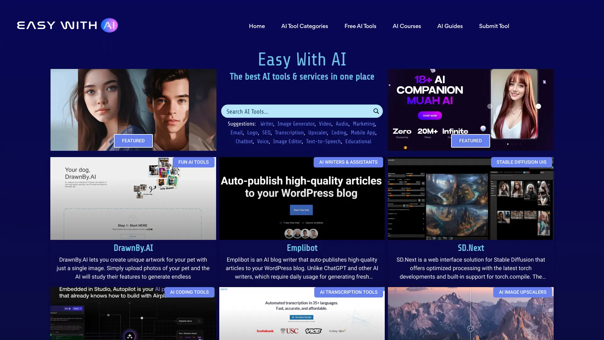 easywithai.com screenshot