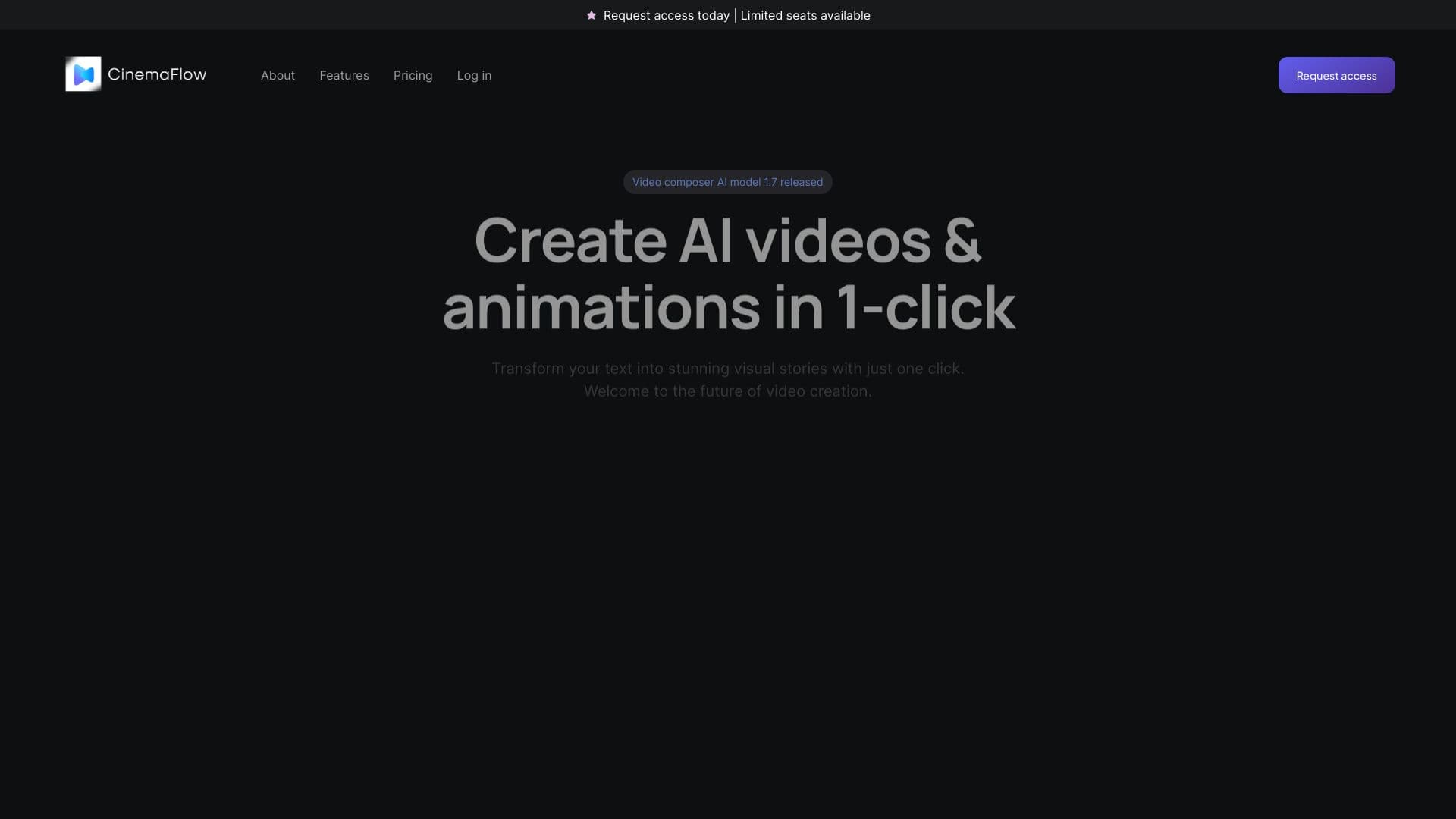 CinemaFlow AI screenshot