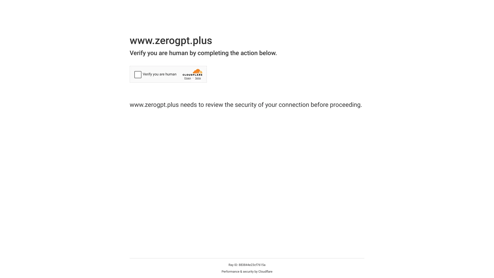 ZeroGPT Plus screenshot