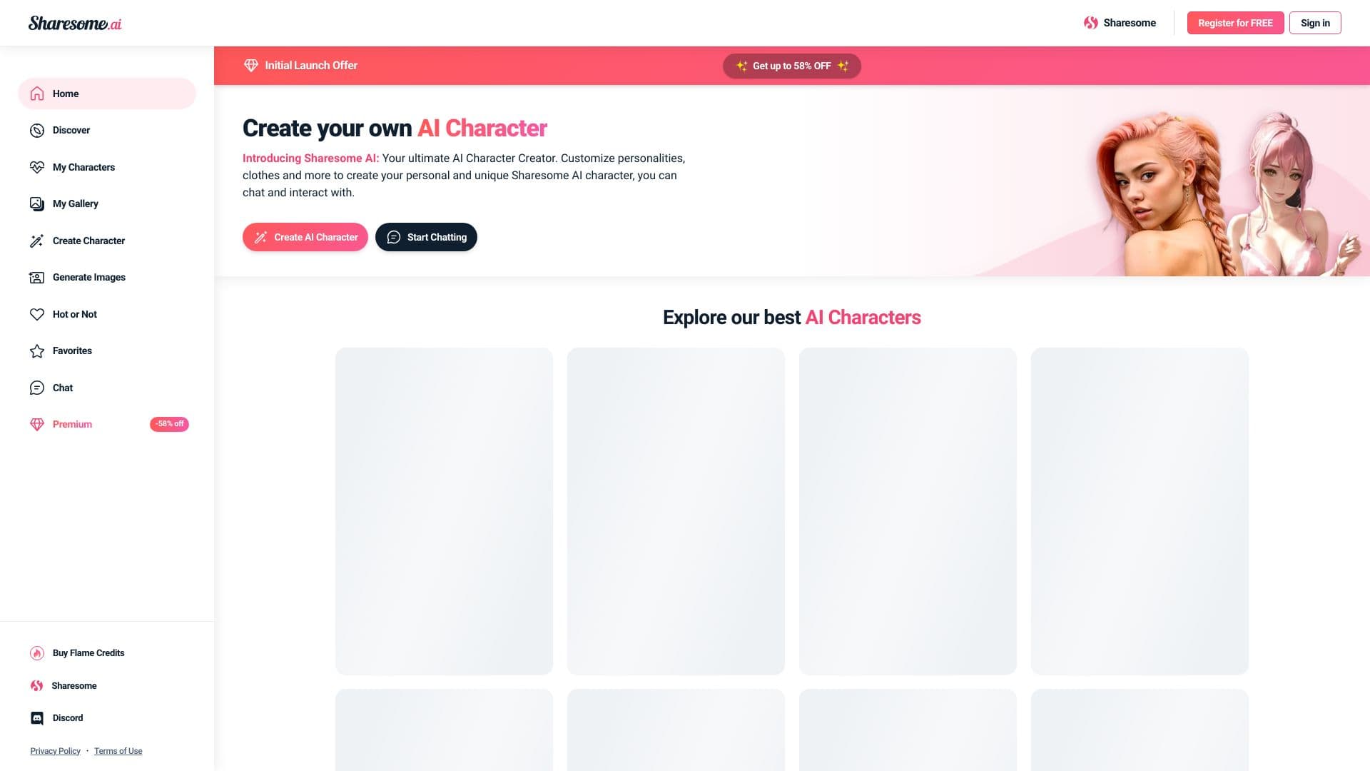 Sharesome AI screenshot