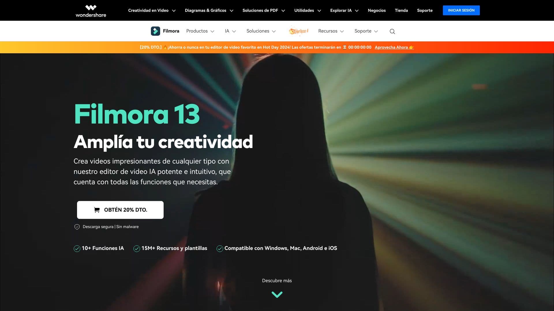 Wondershare Filmora ES screenshot
