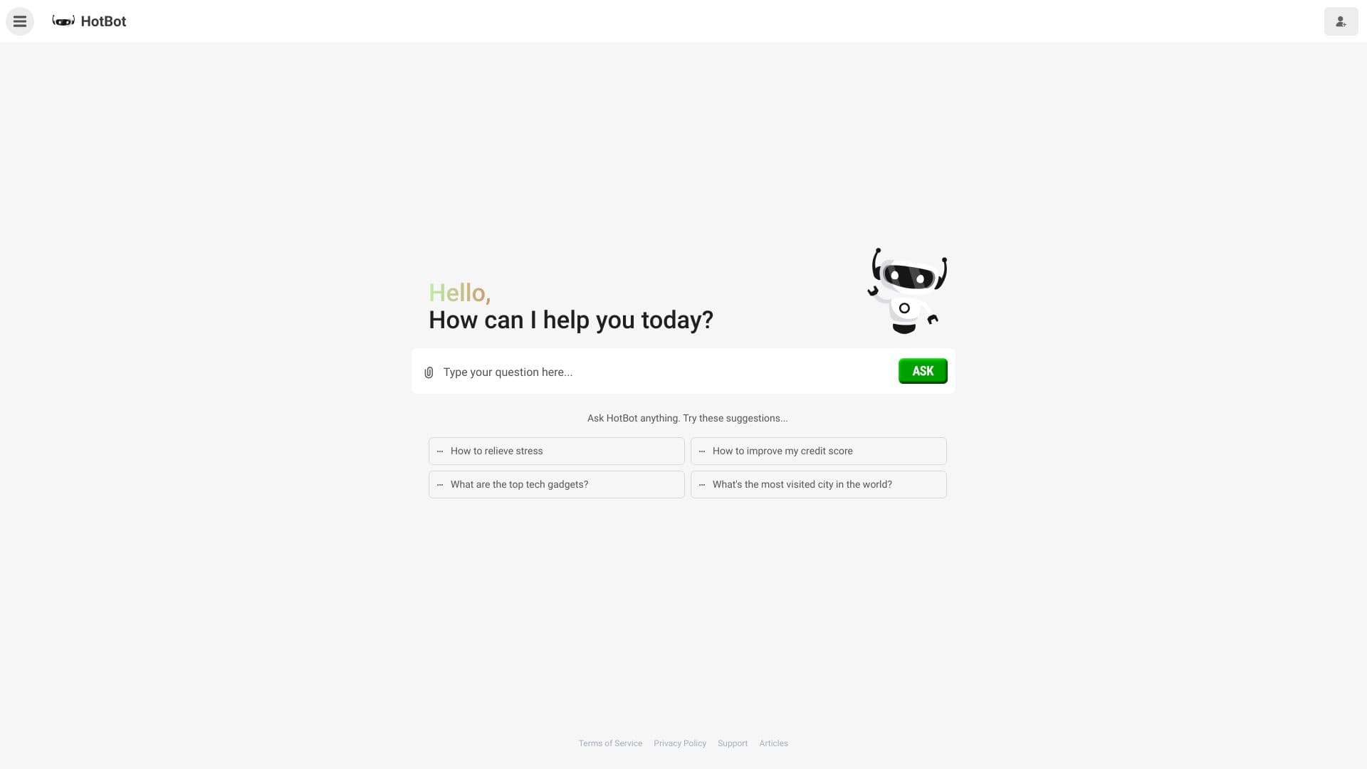 HotBot screenshot
