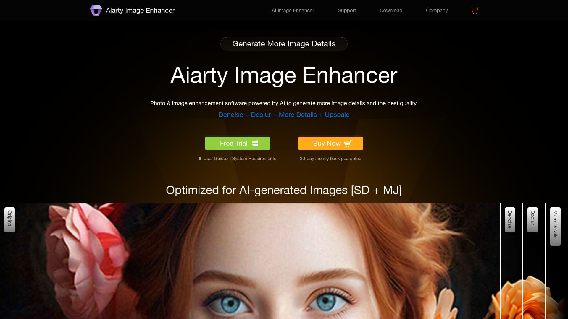 Aiarty Image Enhancer screenshot