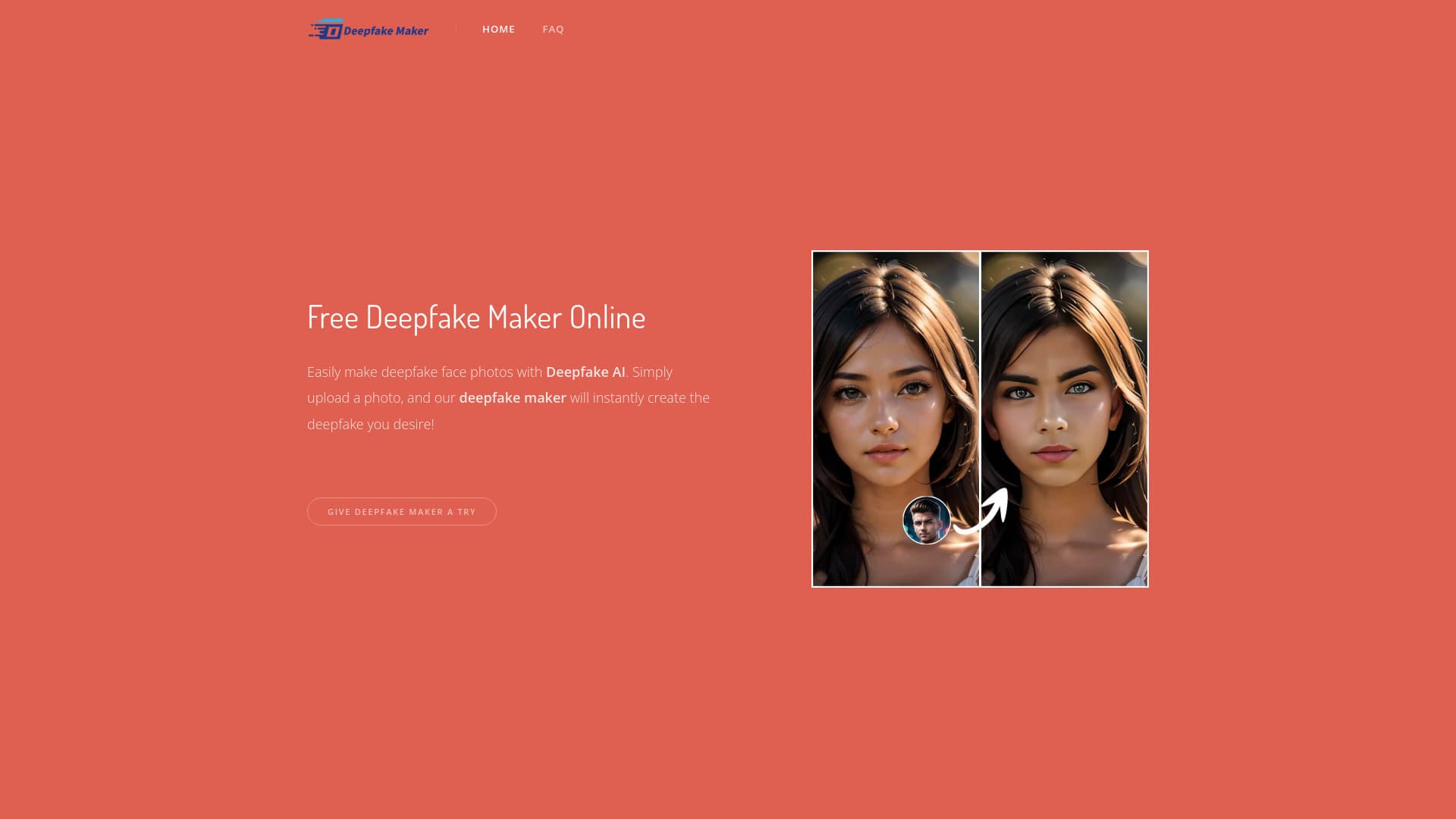 Free AI Deepfake Maker screenshot