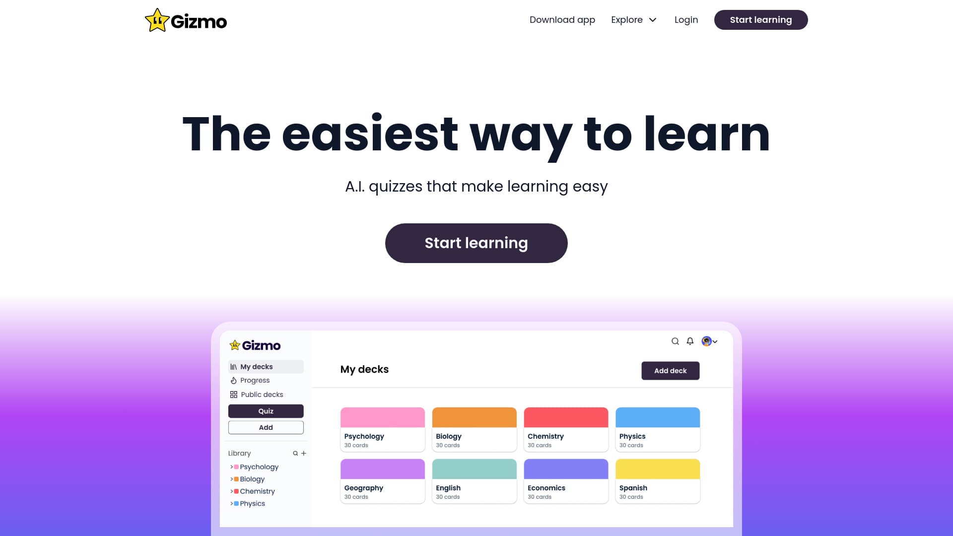 gizmo.ai screenshot