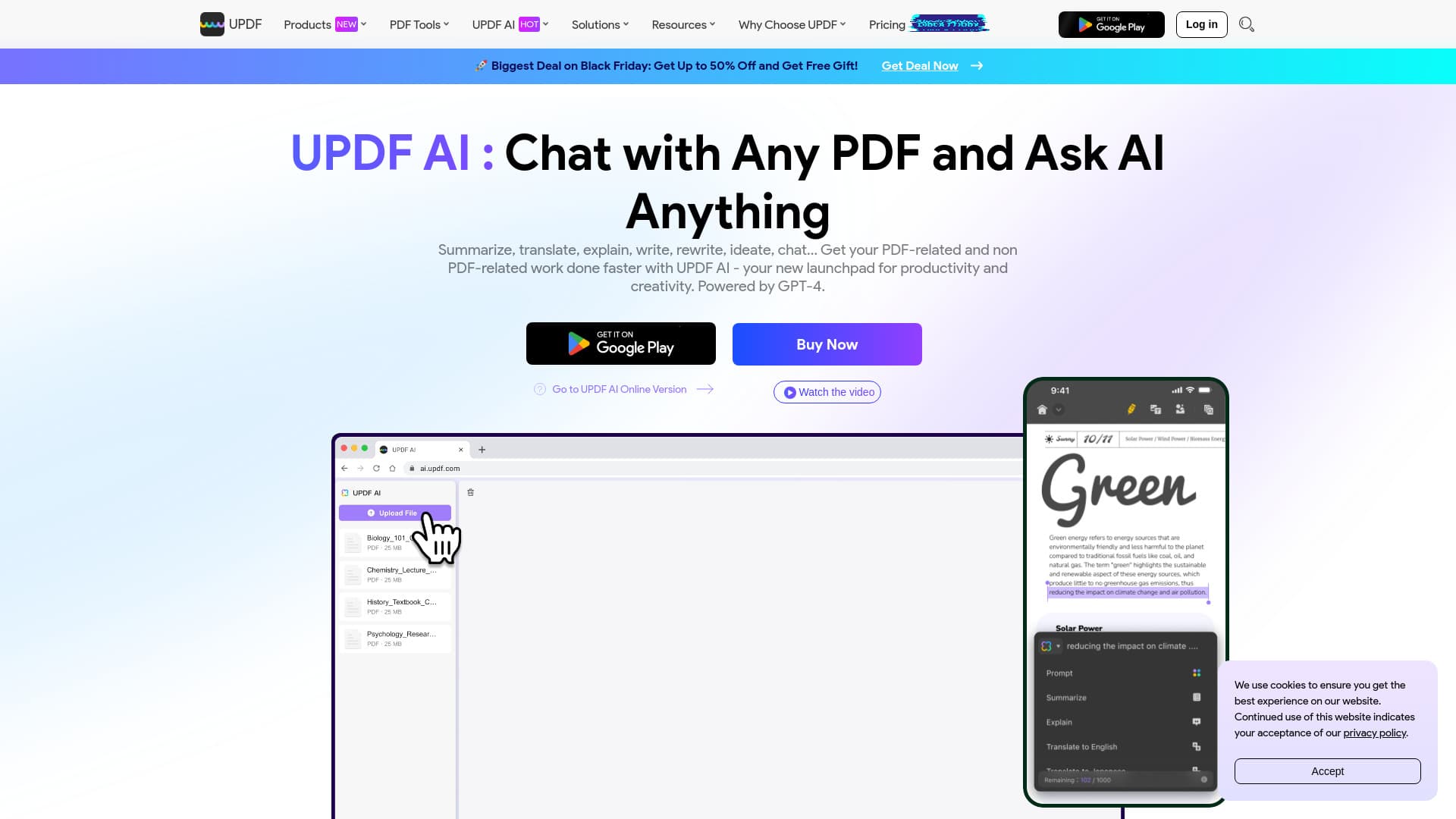 UPDF AI screenshot