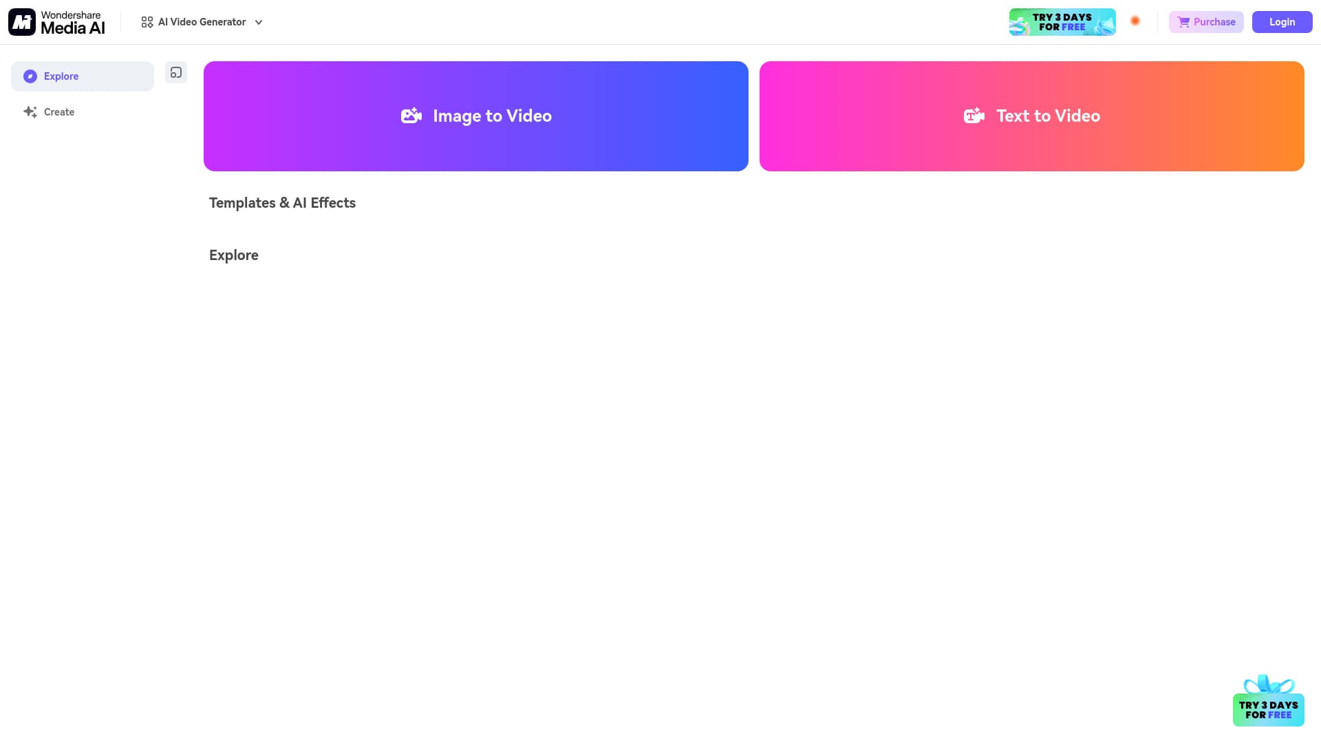Media.io AI Video Generator screenshot