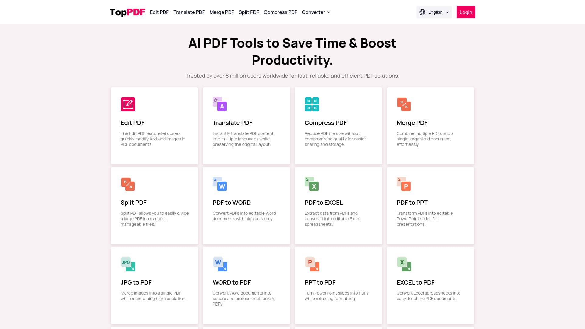 TopPDF screenshot