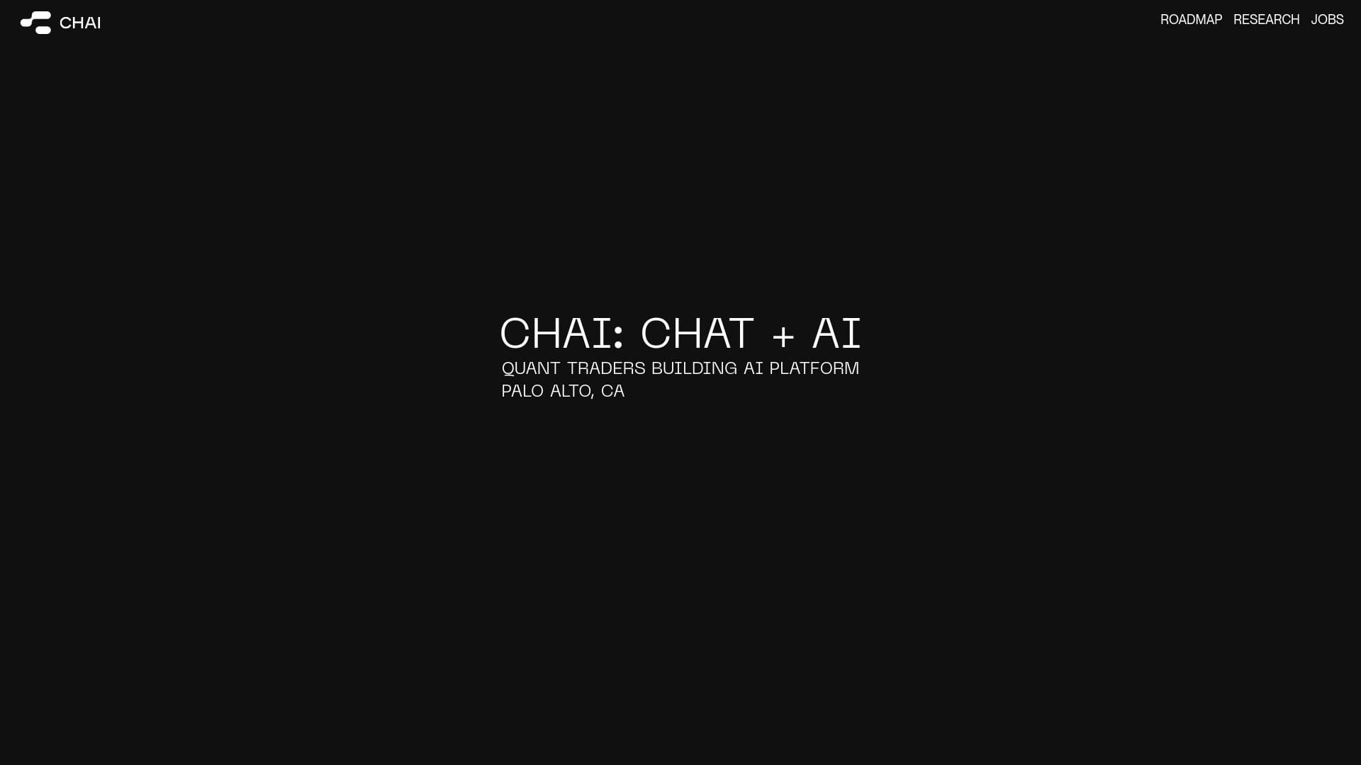CHAI APP screenshot