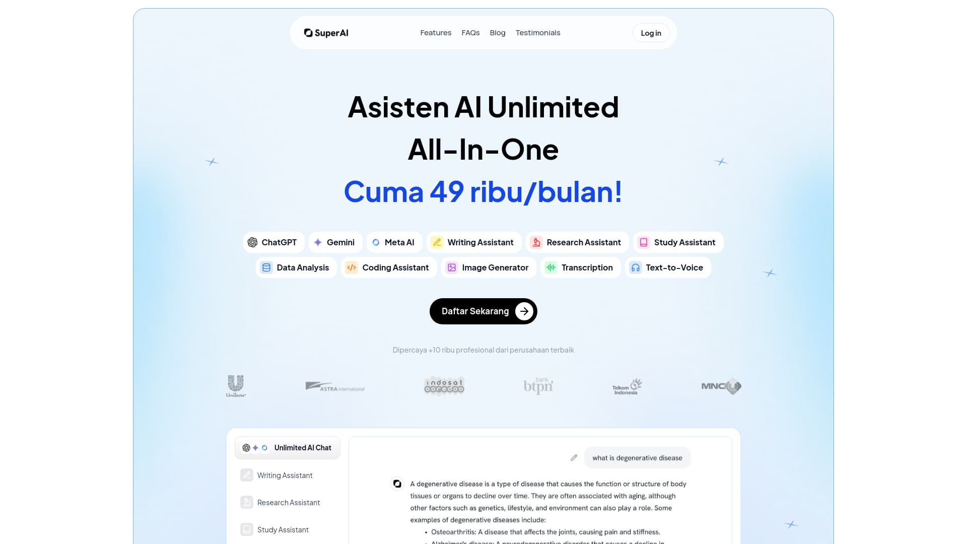 SuperAI screenshot