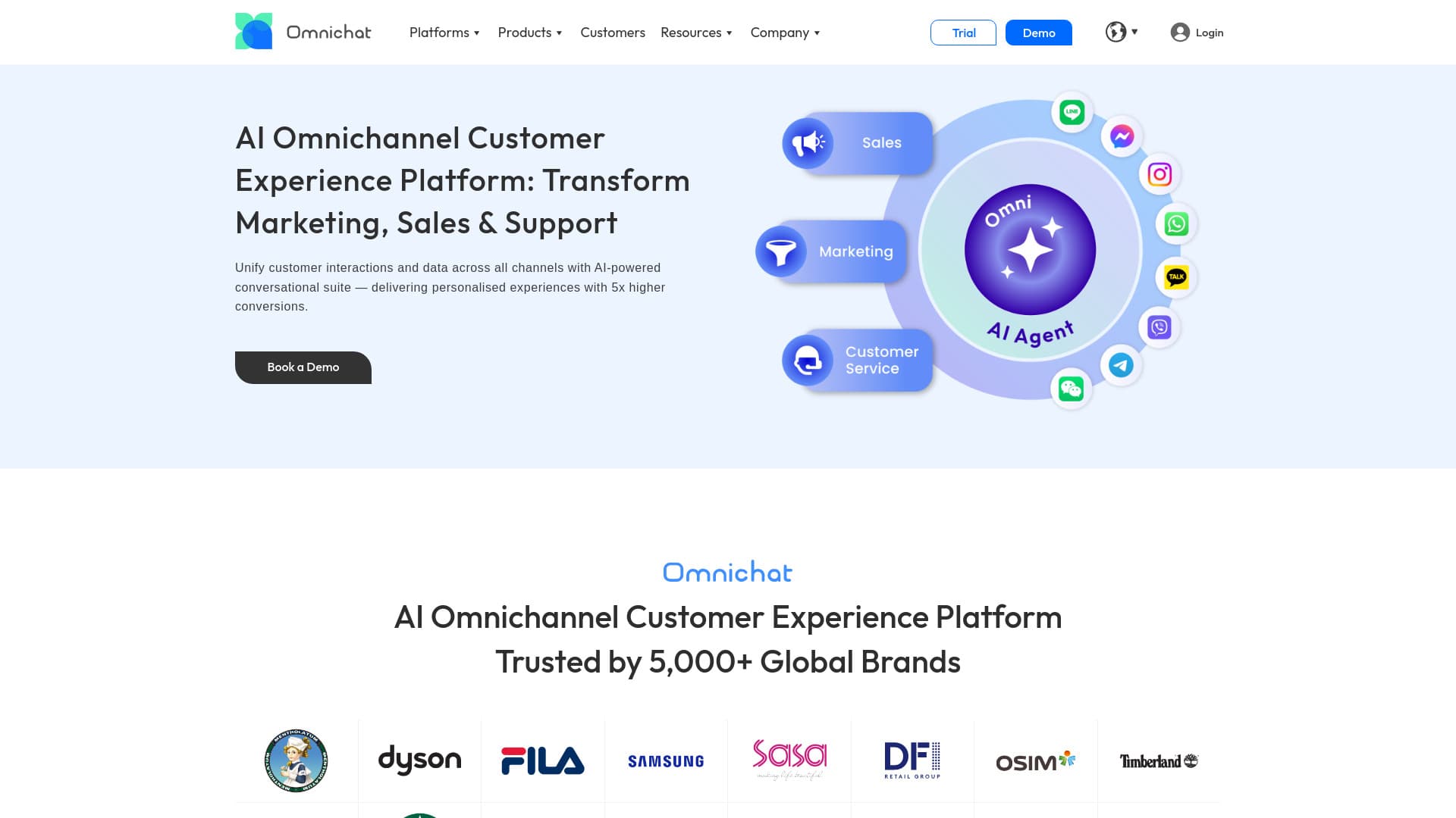 Omnichat AI screenshot