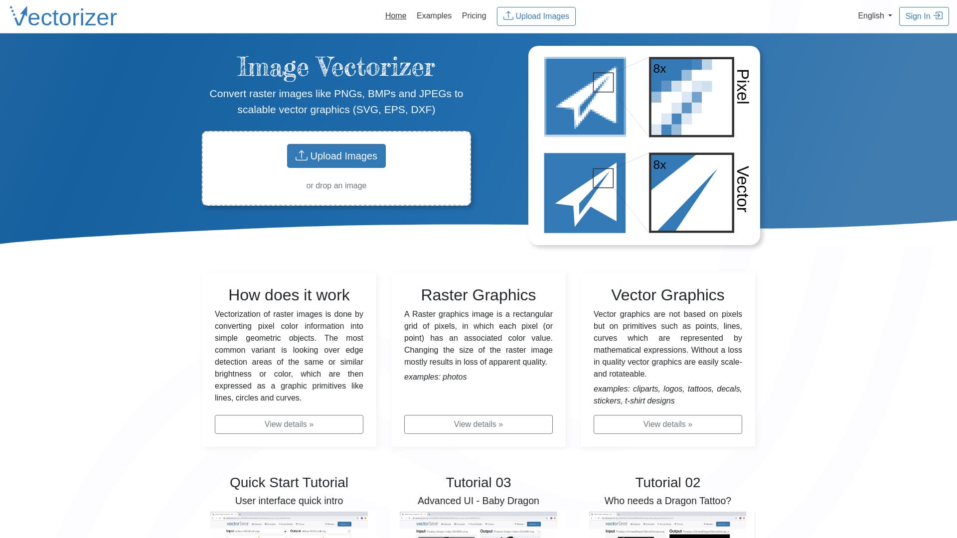 Online Image Vectorizer screenshot