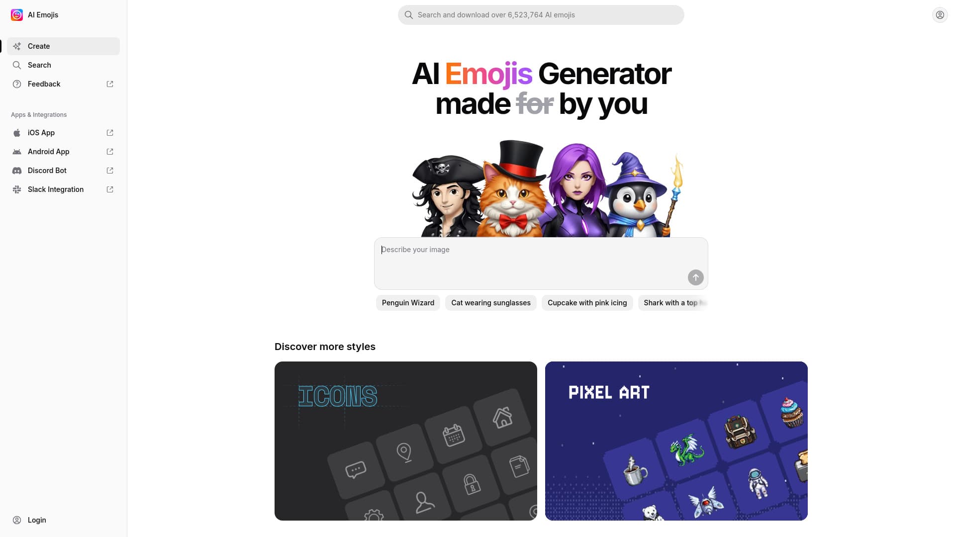 AI Emoji Generator -emojis screenshot