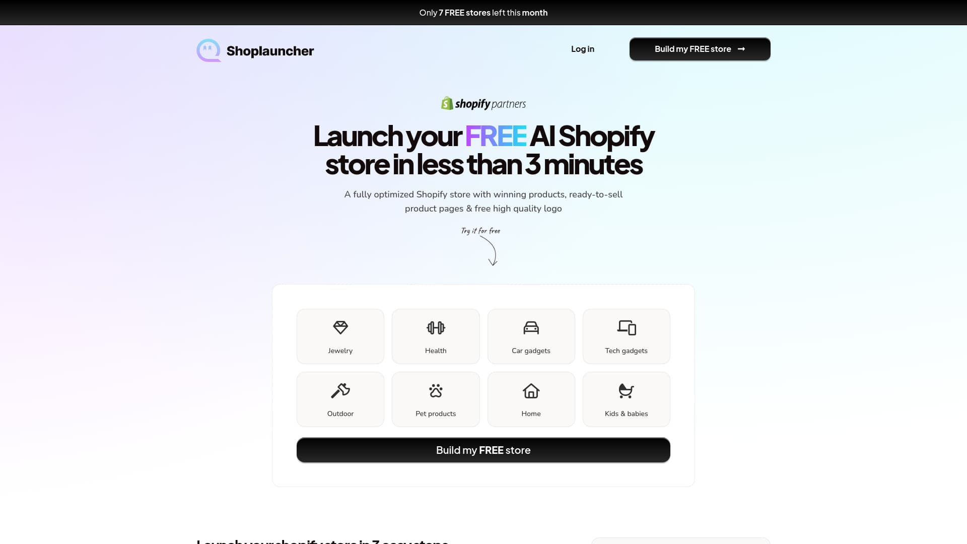 Shoplauncher AI screenshot
