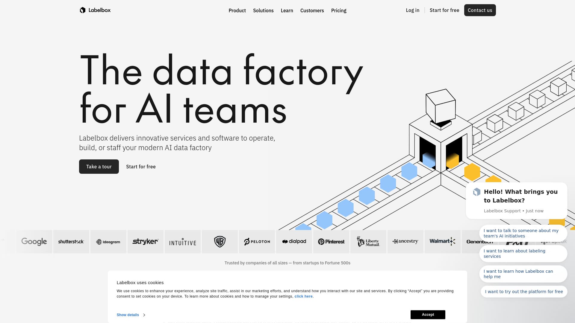 Labelbox screenshot