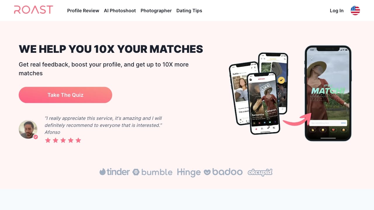 Roast Dating screenshot