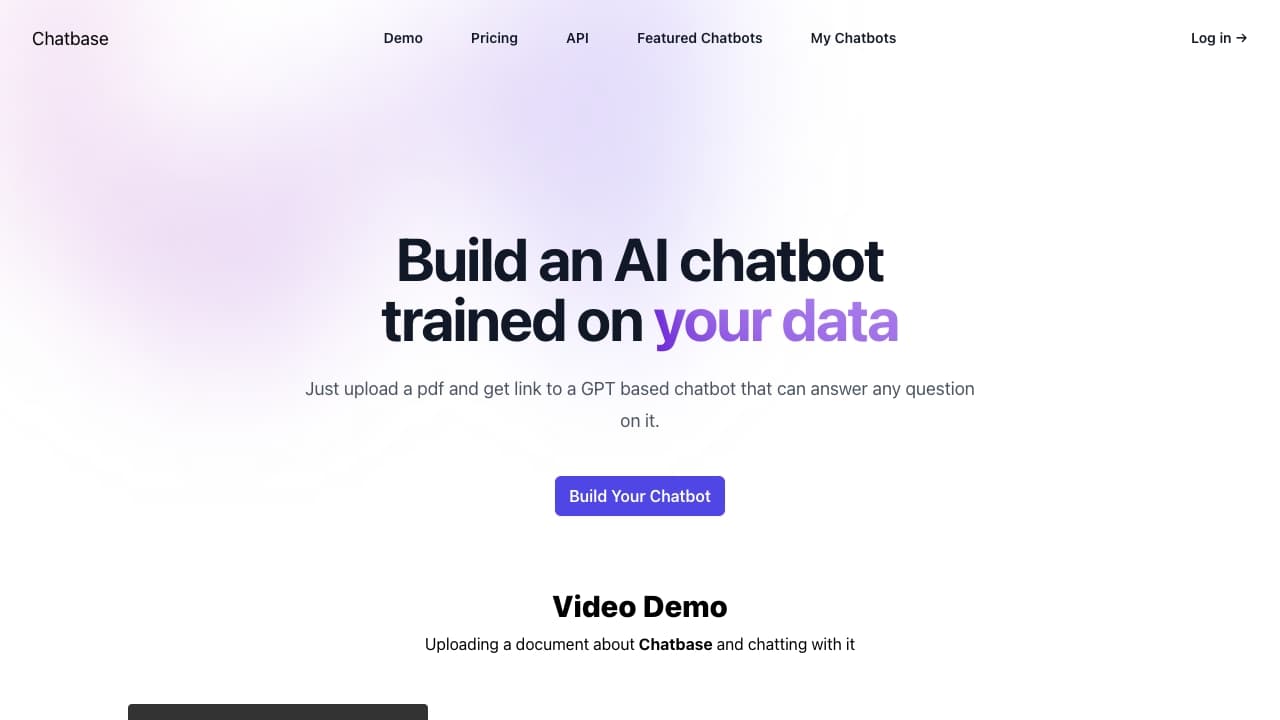 Chatbase screenshot