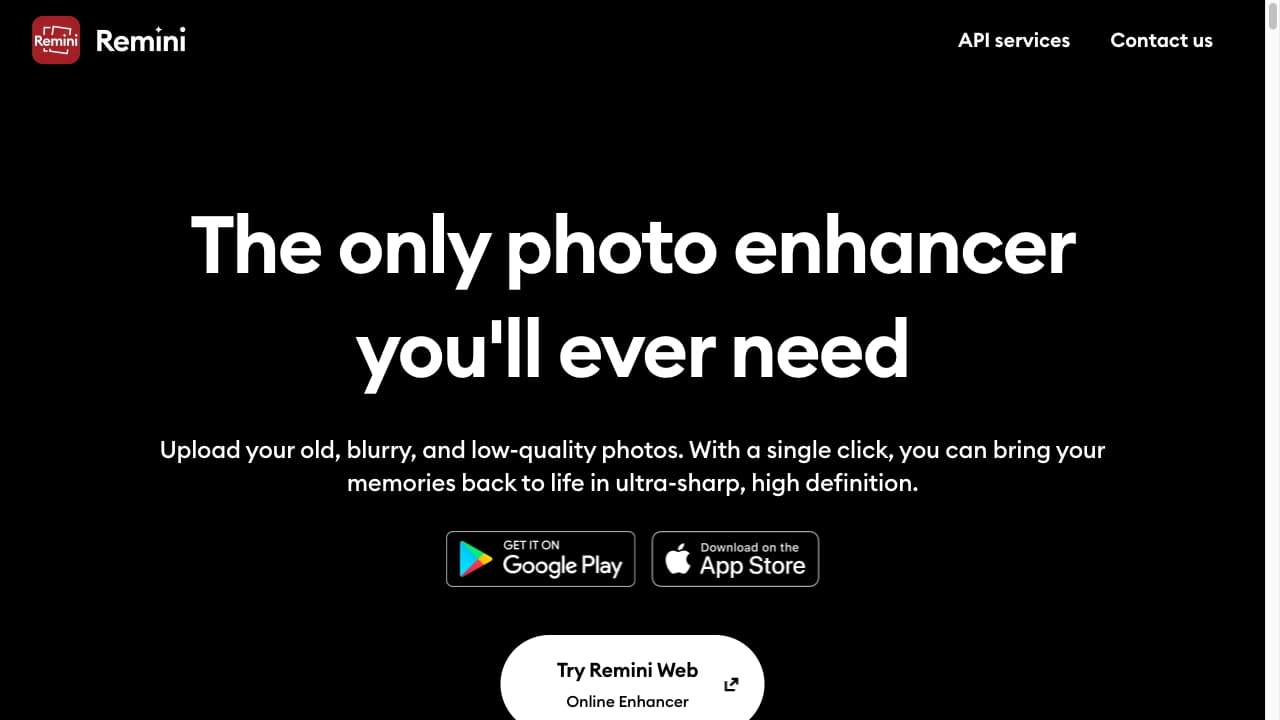 Remini screenshot