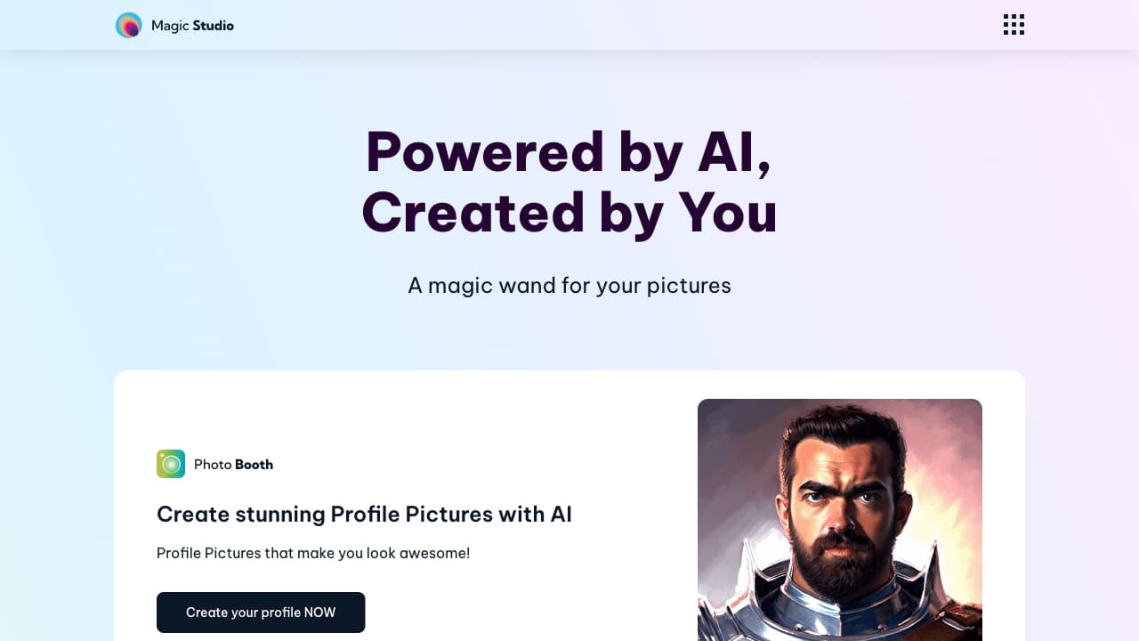 Magic Studio screenshot