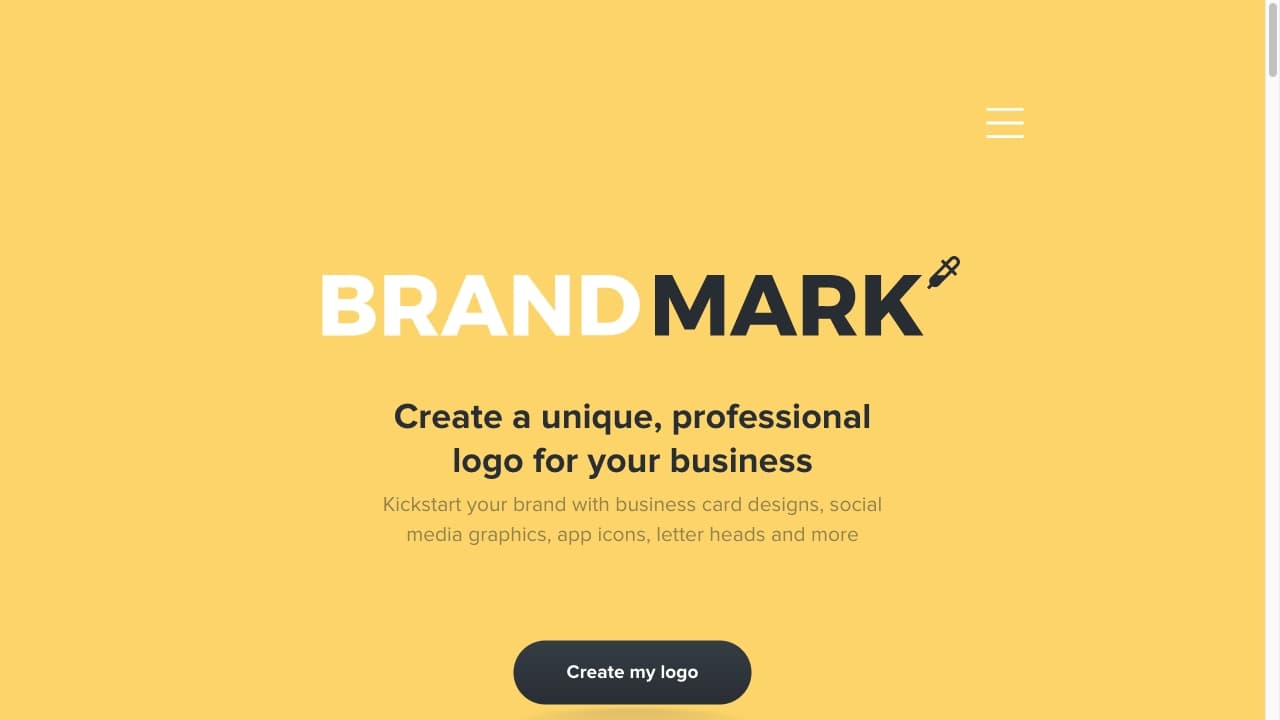 Brandmark screenshot